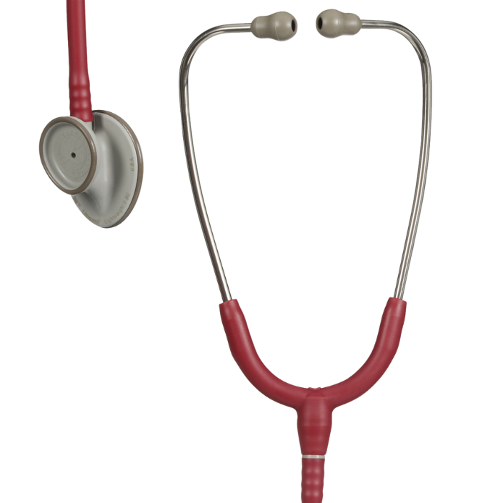 3M™ Littmann® Lightweight II S.E. Stethoscopes, 2451, Standard-Finish Chestpiece, Burgundy Tube