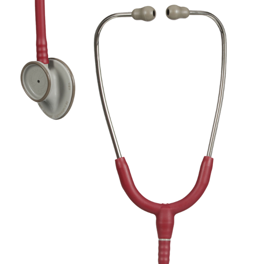 3M™ Littmann® Lightweight II S.E. Stethoscopes, 2451, Standard-Finish Chestpiece, Burgundy Tube