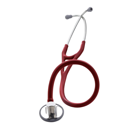 3M™ Littmann® Master Cardiology™ Stethoscope, 2163, Standard-Finish Chestpiece, Burgundy Tube