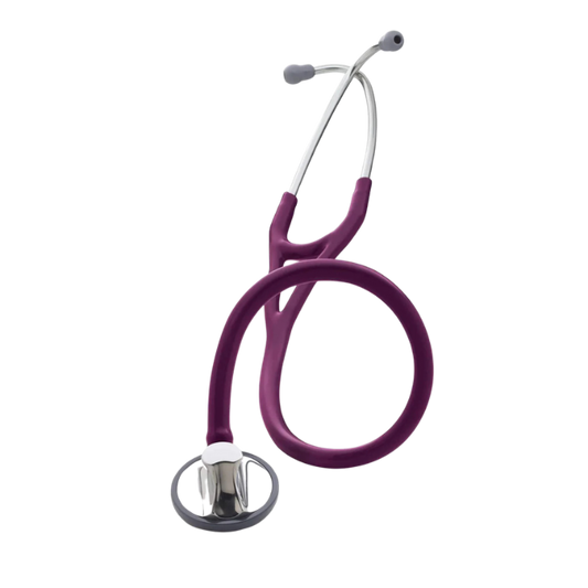 3M™ Littmann® Master Cardiology™ Stethoscope, 2167, Standard-Finish Chestpiece, Plum Tube