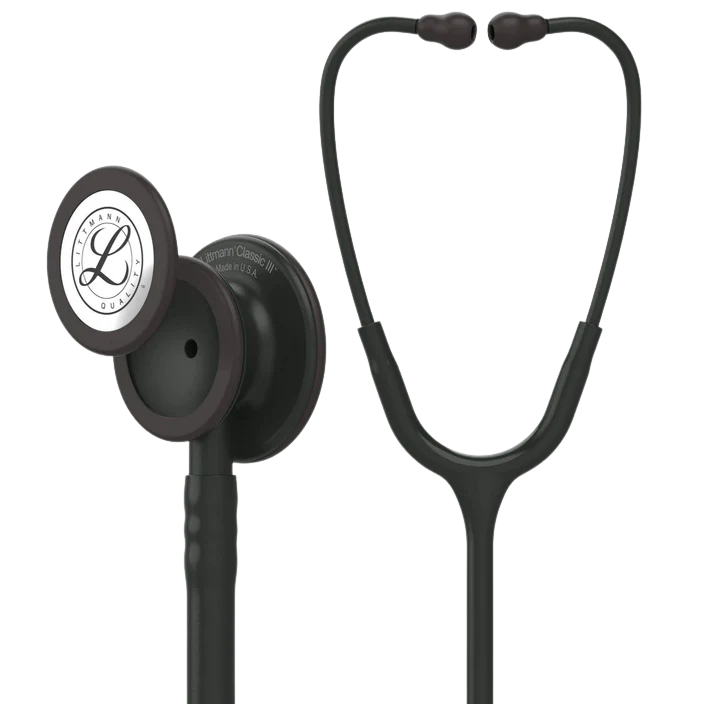 3M™ Littmann® Classic III™ Monitoring Stethoscope, Black Edition, 5803