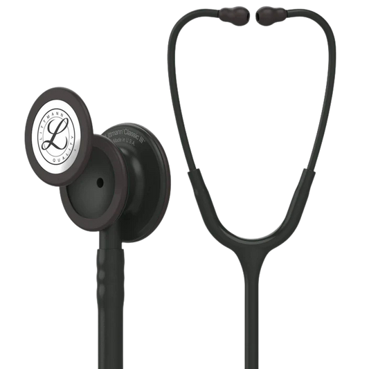 3M™ Littmann® Classic III™ Monitoring Stethoscope, Black Edition, 5803