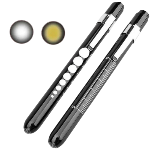 Medical Penlight with Pupil Gauge